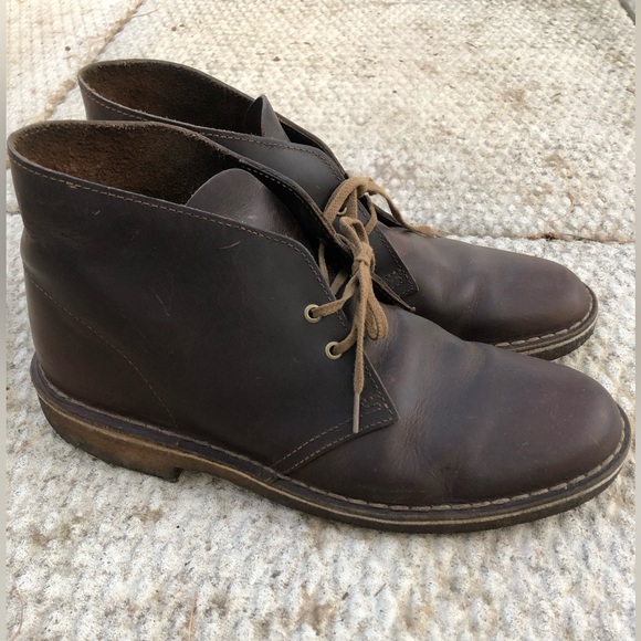 MENS CLARKS DESERT BOOTS - Picture 2 of 5